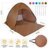 Pop Up Beach Tent Sun Shade Shelter Anti-UV Automatic Waterproof Tent Canopy for 2/3 Man w/ Net Window Storage Bag for Outdoor Beach Camping Fishing P